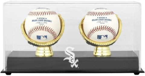 Chicago White Sox Gold Glove Double Baseball Logo Display Case-Fanatics