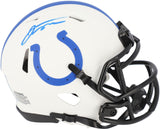 Jonathan Taylor Colts Signed Riddell Lunar Eclipse Alternate Speed Mini Helmet