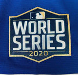 COREY SEAGER Autographed Dodgers World Series Blue Nike Jersey FANATICS