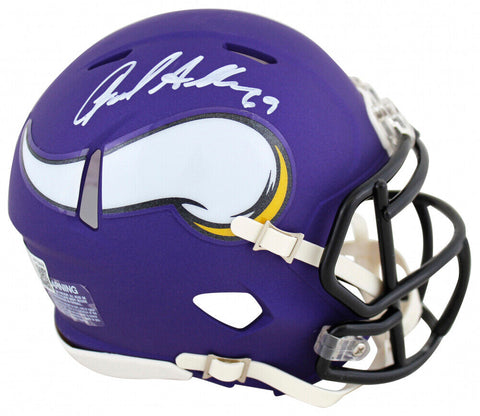 Jared Allen Signed Vikings Mini Helmet (Beckett) 5xPro Bowl Defensive End