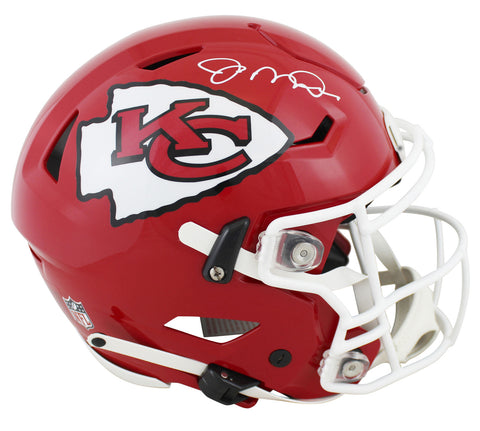 Chiefs Joe Montana Authentic Signed Speed Flex Full Size Helmet JSA Witness