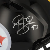 Troy Polamalu Pittsburgh Steelers Autographed Riddell Speed Replica Helmet