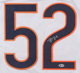 Khalil Mack Signed Chicago Bears Jersey (Beckett COA) 6xPro Bow Outside L.B.