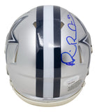 Michael Irvin Signed Dallas Cowboys Mini Speed Replica Helmet JSA ITP