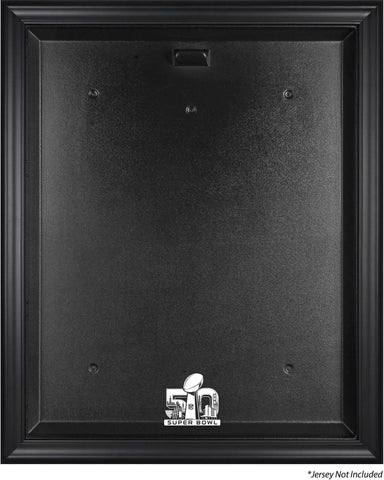 Super Bowl 50 Black Framed Jersey Logo Display Case - Fanatics Authentic