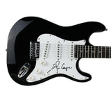 Alice Cooper Signed Black Electric Guitar