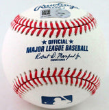 Steve Pearce Autographed Rawlings OML Baseball- Fanatics Authenticated