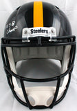 Mel Blount Signed Steelers F/S Speed Helmet w/HOF 4x SB Champ-Beckett W Hologram