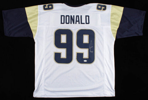 Aaron Donald Signed Rams Jersey (JSA) Los Angeles 7xPro Bowl (Defensive End)