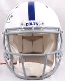 Reggie Wayne Autographed Indianapolis Colts F/S 2020 Authentic Speed Helmet- PSA