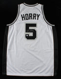Robert Horry Signed San Antonio Spurs Jersey (PSA COA) 7x NBA Champion Forward