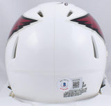 Kurt Warner Signed Arizona Cardinals Speed Mini Helmet w/HOF -Beckett W Hologram