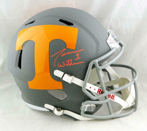 Jason Witten Signed Tennessee Vols F/S AMP Speed Helmet- Beckett Auth *Orange