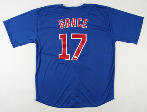 Mark Grace Signed Chicago Cubs Jersey (JSA COA) 16x Gold Glove / 3x All Star