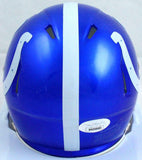 Darius Leonard Autographed Indianapolis Colts Flash Speed Mini Helmet- JSA W