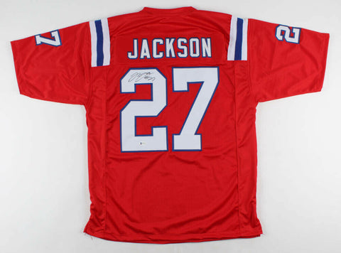 JC Jackson Signed New England Patriots Jersey (Beckett Hol)Super Bowl LIII Champ