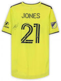 Frmd Derrick Jones Nashville SC Signed MU #21 Yellow Jersey - 2020 Season