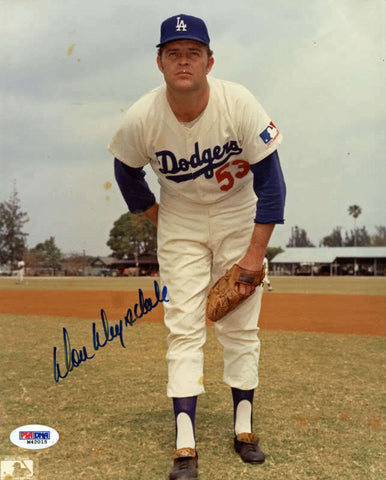Dodgers Don Drysdale Signed Authentic 8X10 Photo Autographed PSA/DNA #M42015