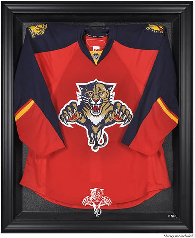 Florida Panthers (1993-2016) Black Framed Logo Jersey Display Case
