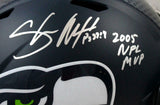 Shaun Alexander Autographed Seahawks F/S Speed Helmet w/ NFL MVP-Beckett W Holo