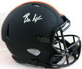 Baker Mayfield Autographed Cleveland Browns F/S Eclipse Speed Helmet - Beckett W