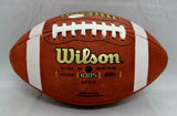 Johnny Manziel Signed Official Wilson NCAA Leather Game Football- JSA W Auth