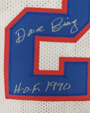 Dave Bing Signed Detroit Piston Jersey Inscribed HOF 1990 (JSA COA) 7xAll Star