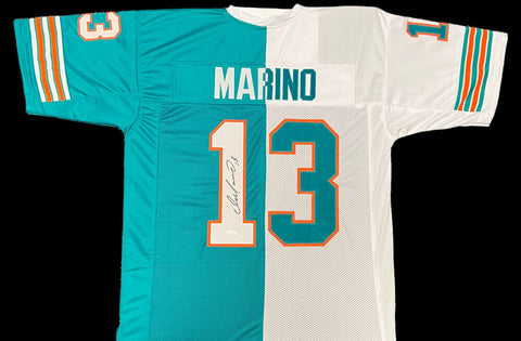 Dan Marino Signed Miami Dolphins Home / Away Jersey (JSA) 9xPro Bowl Q.B H.O.F.