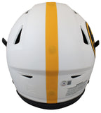 Steelers Troy Polamalu "HOF 20" Signed Lunar Speed Flex Full Size Helmet BAS Wit