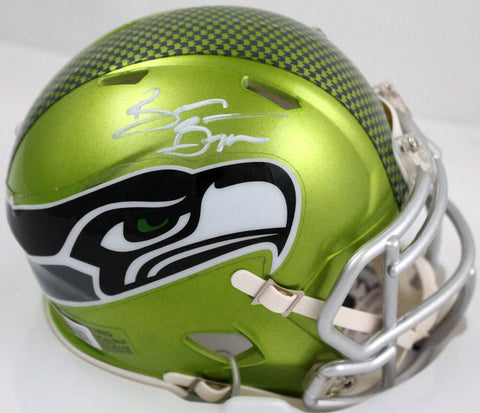 Brian Bosworth Autographed Seattle Seahawks Flash Speed Mini Helmet-BeckettWHolo