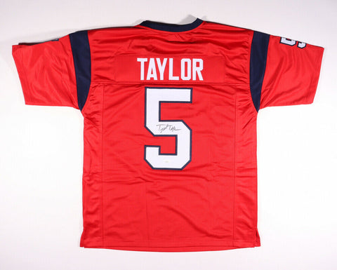 Tyrod Taylor Signed Houston Texans Jersey (JSA Hologram) 2015 Pro Bowl Q.B.