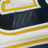 Autographed/Signed RYAN JOHANSEN Nashville White Hockey Jersey PSA/DNA COA Auto