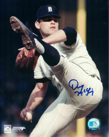 Denny Mclain Autographed/Signed Detroit Tigers 8x10 Photo 15317