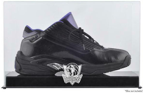 Dallas Mavericks Team Logo Basketball Shoe Display Case-Fanatics