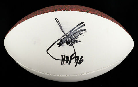 Joe Gibbs Signed NFL "The Duke" Football "HOF 96" (PA) Washington Redskins Coach