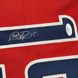 Framed Autographed/Signed Megan Rapinoe 33x42 Red Soccer Team USA Jersey JSA COA