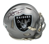 Rich Gannon Signed Las Vegas Raiders Speed Flash NFL Mini Helmet