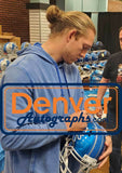 TJ Hockenson Autographed/Signed Detroit Lions F/S Flash Speed Helmet BAS 34251