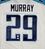 DeMarco Murray Signed / Autographed White w/Blue Jersey- JSA W Authenticated