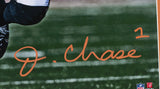 Ja'Marr Chase Signed Framed 16x20 Cincinnati Bengals Photo BAS ITP