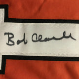 FRAMED Autographed/Signed BOBBY BOB CLARKE 33x42 Philly Orange Jersey JSA COA