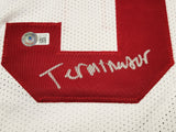 ALABAMA WILL ANDERSON AUTOGRAPHED WHITE JERSEY TERMINATOR BECKETT WITNESS 209475
