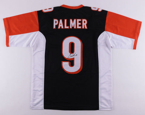 Carson Palmer Signed Cincinnati Bengals Jersey (JSA COA) 3xPro Bowl Quarterback