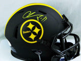 Chase Claypool Signed Pittsburgh Steelers Eclipse Mini Helmet - Beckett W Auth