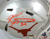 Ricky Williams Signed Texas Longhorns Chrome Mini Helmet w/ HT- Beckett W Auth