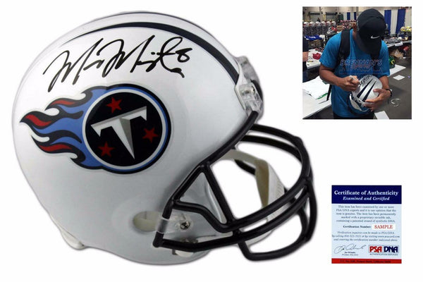 Marcus Mariota Autographed Signed Tennessee Titans Full Size Rep Helmet PSA/DNA