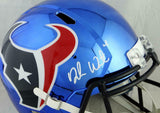 Deshaun Watson Autographed Houston Texans F/S Chrome Helmet- JSA Auth *White