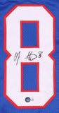 O J Howard Signed Buffalo Bill Jersey (Beckett) Super Bowl LV Champion Tight End