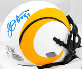 Eric Dickerson Signed LA Rams Lunar Speed Mini Helmet w/HOF-Beckett W Hologram
