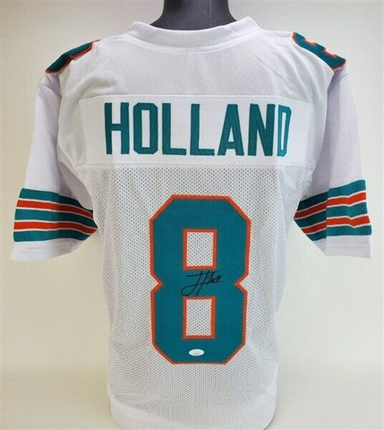 Jevon Holland Signed Miami Dolphins Jersey (JSA COA) 2021 2nd Round Draft Pk DB